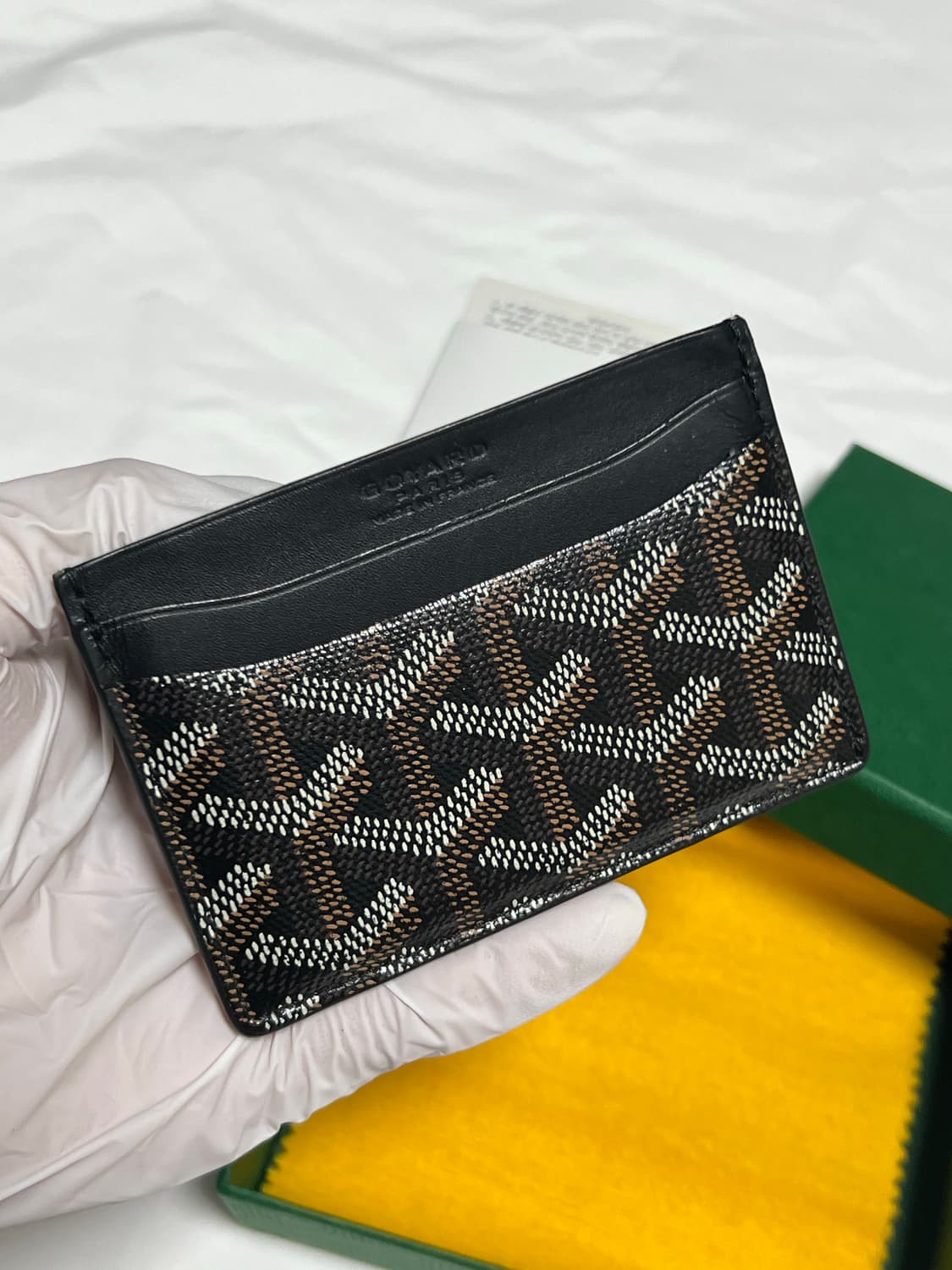 [정품] 고야드 생쉴피스 카드지갑 블랙 상품이미지3