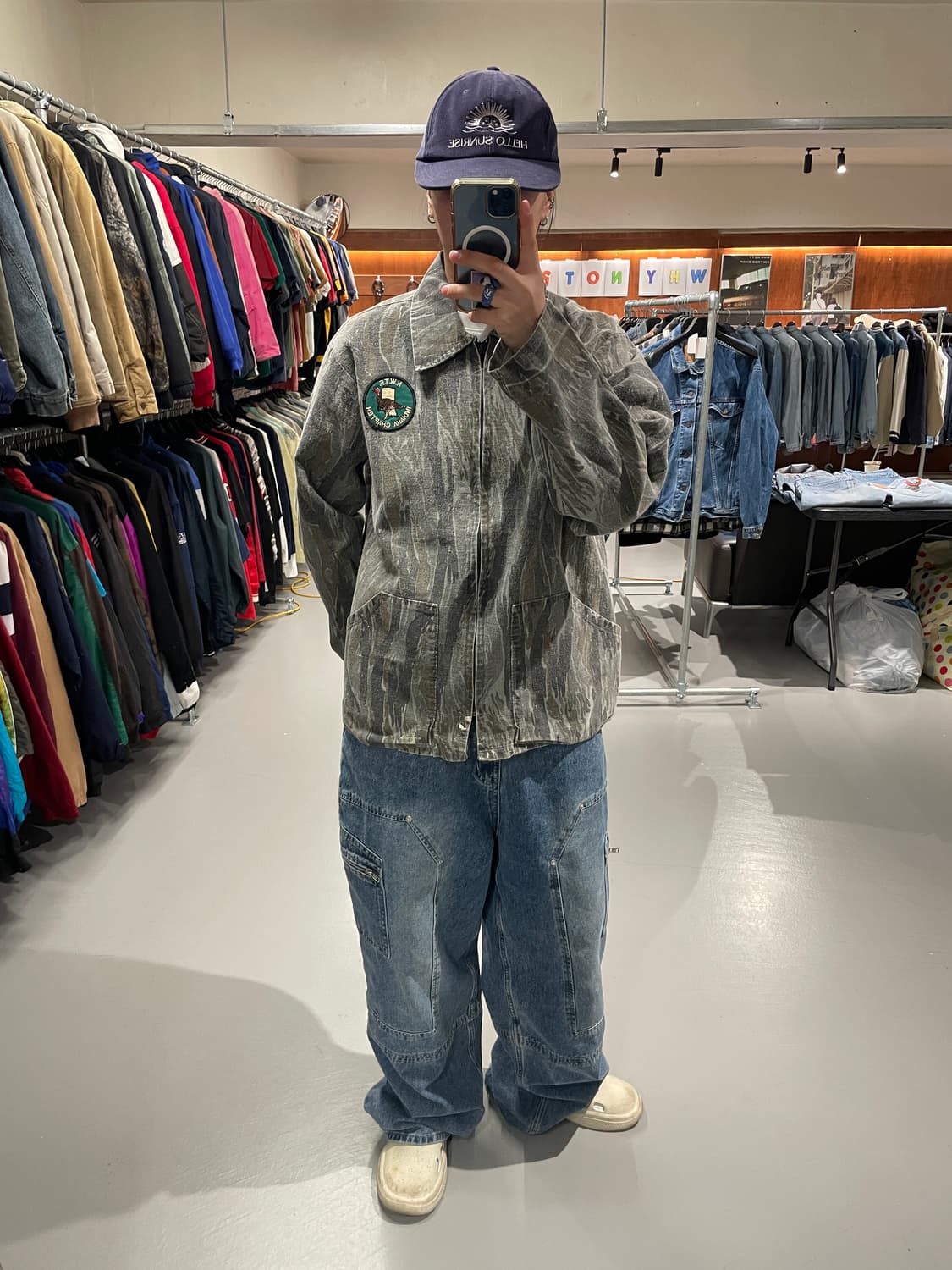 80-90's 리얼트리 워크 자켓   상품이미지4