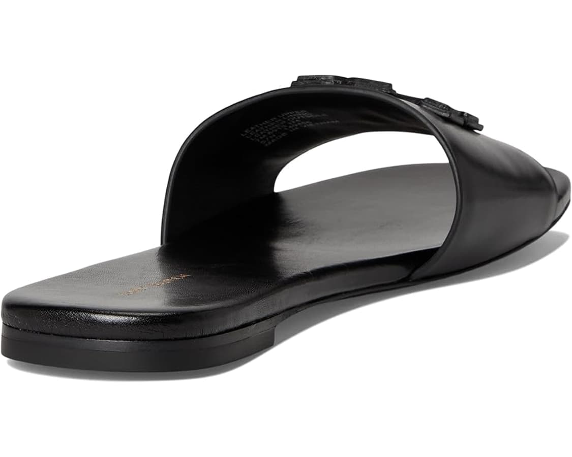토리버치 ines 더블티 플랫 슬라이드 샌들 perpect black 상품이미지4