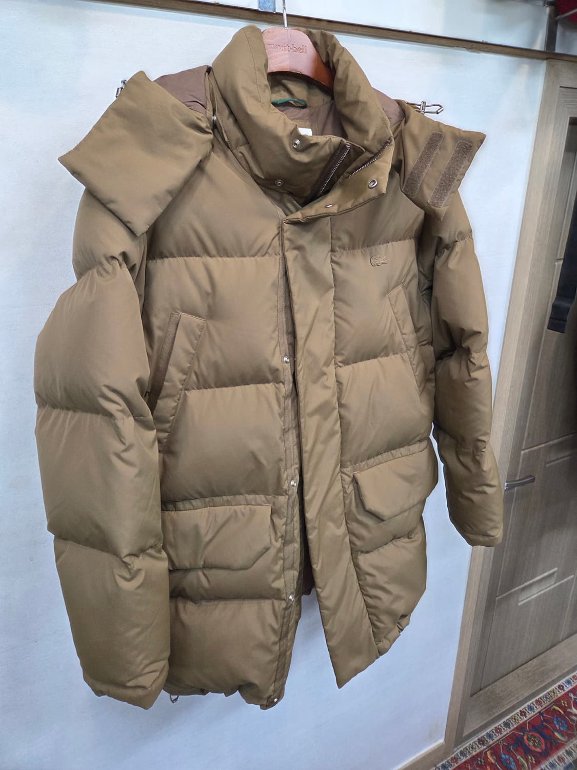 라코스테 미들 다운파카 패딩 한국사이즈 L 상품이미지6