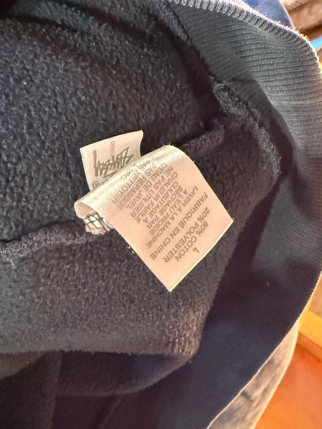 스투시 차콜 후드티 상품이미지3