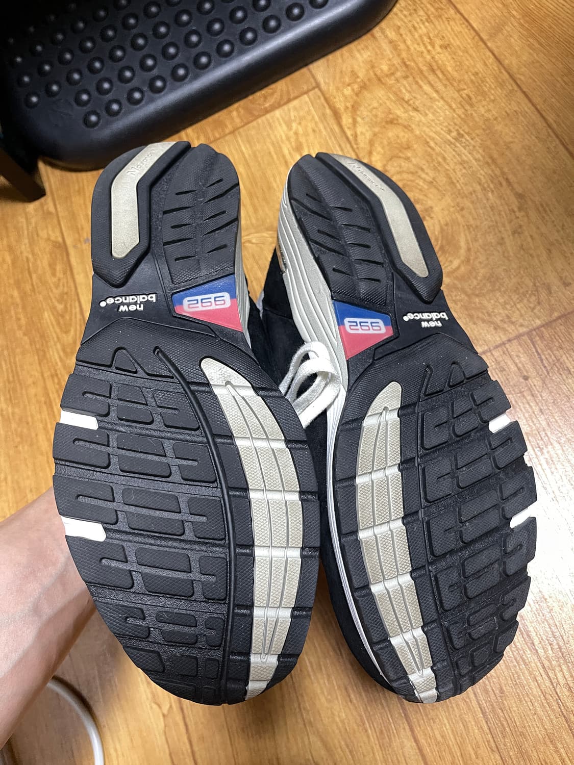 뉴발란스 992 블랙 그레이 280 상품이미지5