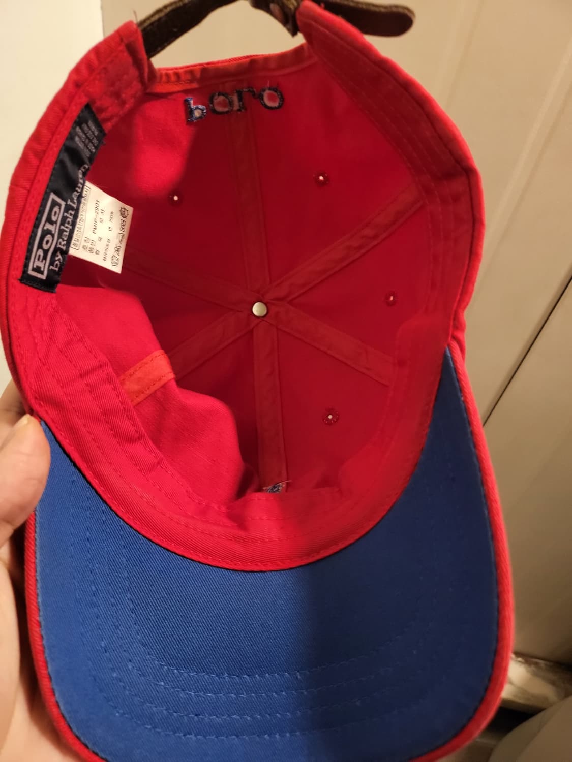 폴로 정품 볼캡 모자 상품이미지4