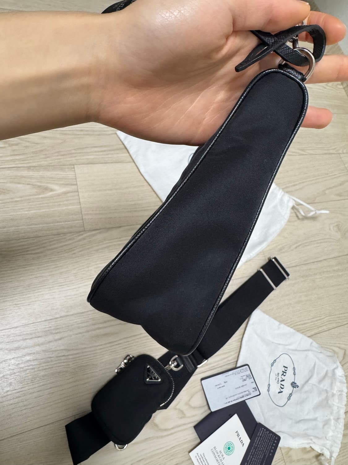 프라다 리에디션 나일론백 블랙 2005 상품이미지5