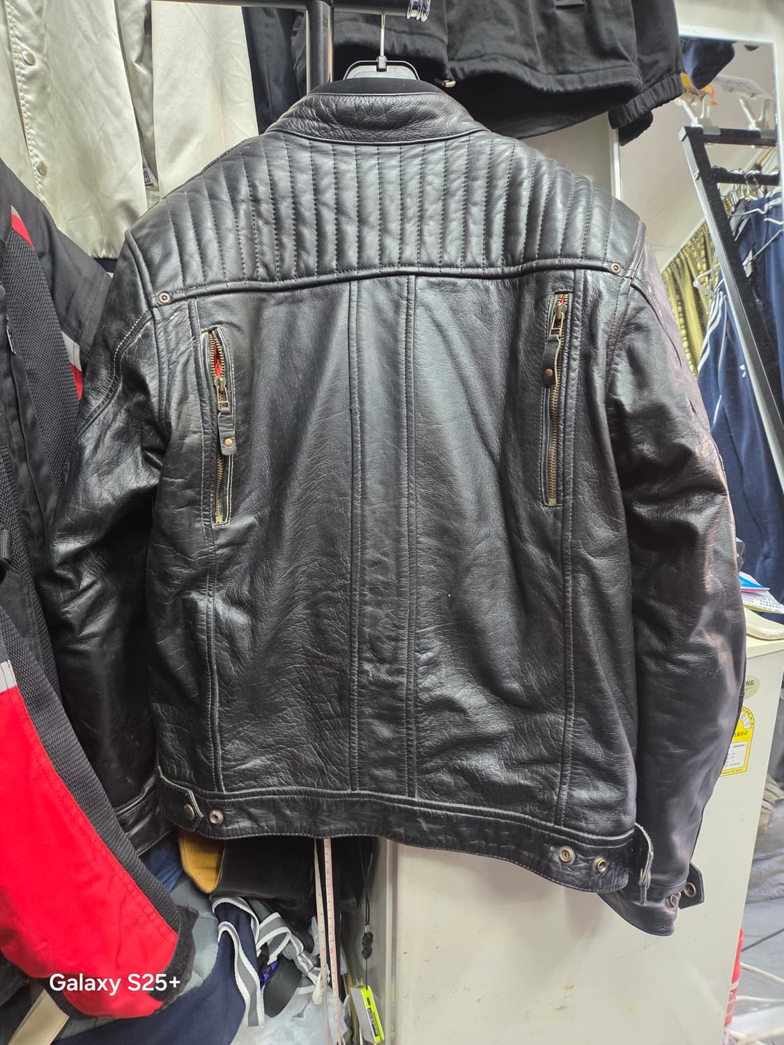 본프리   블랙   라이더  자켓 상품이미지4