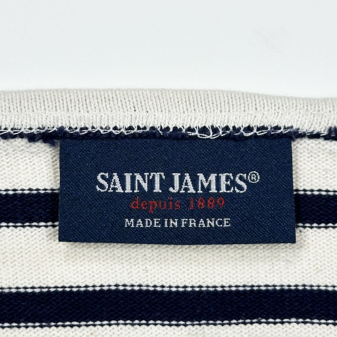 세인트제임스 길도 엘보우패치 스트라이프 롱슬리브 M 상품이미지6