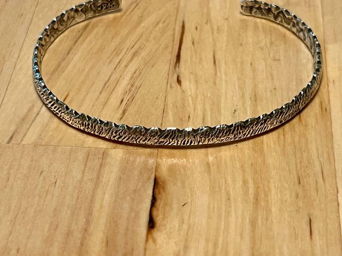 925 실버 빈티지 뱅글 팔찌 상품이미지2