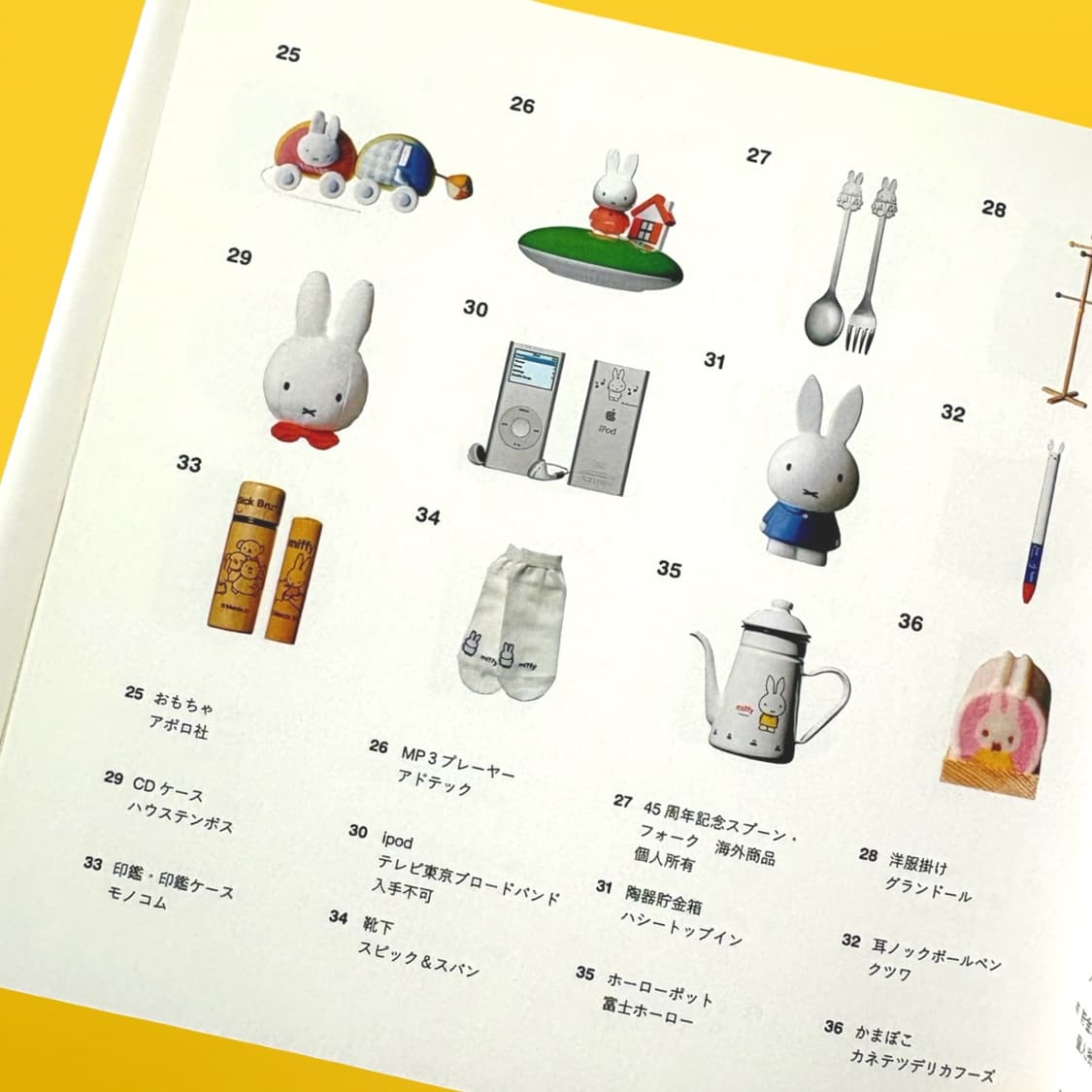 미피 Miffy 디자인굿즈200 사진집 + 미피키링 상품이미지6