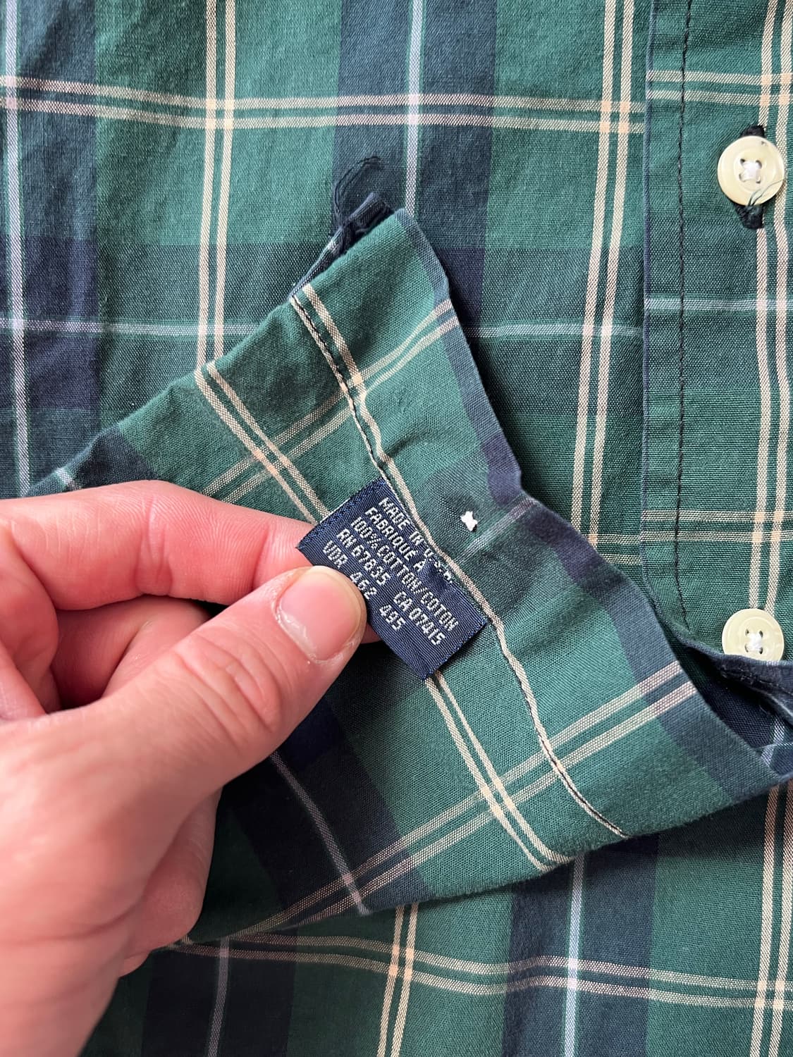 Polo Ralph Lauren 체크 반팔 셔츠 상품이미지4