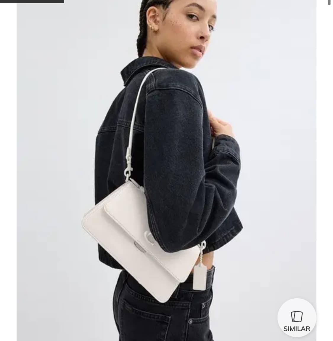 코치 주노백 화이트 새상품 상품이미지1