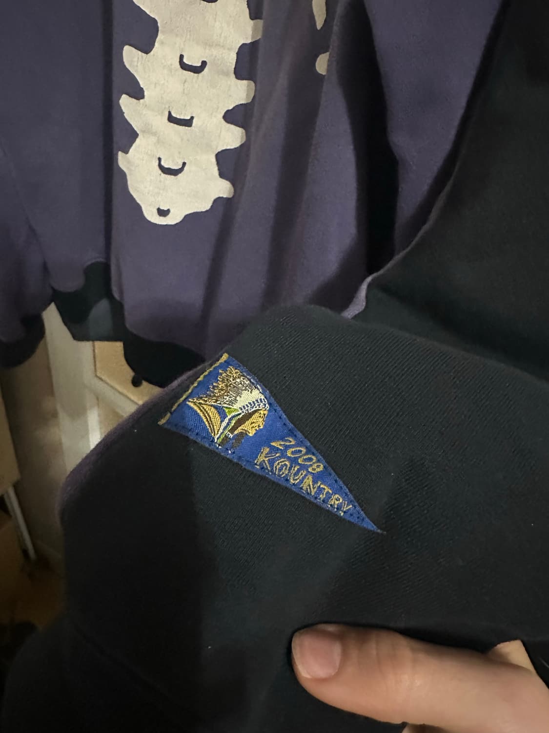 캐피탈 본 투톤 맨투맨 상품이미지3