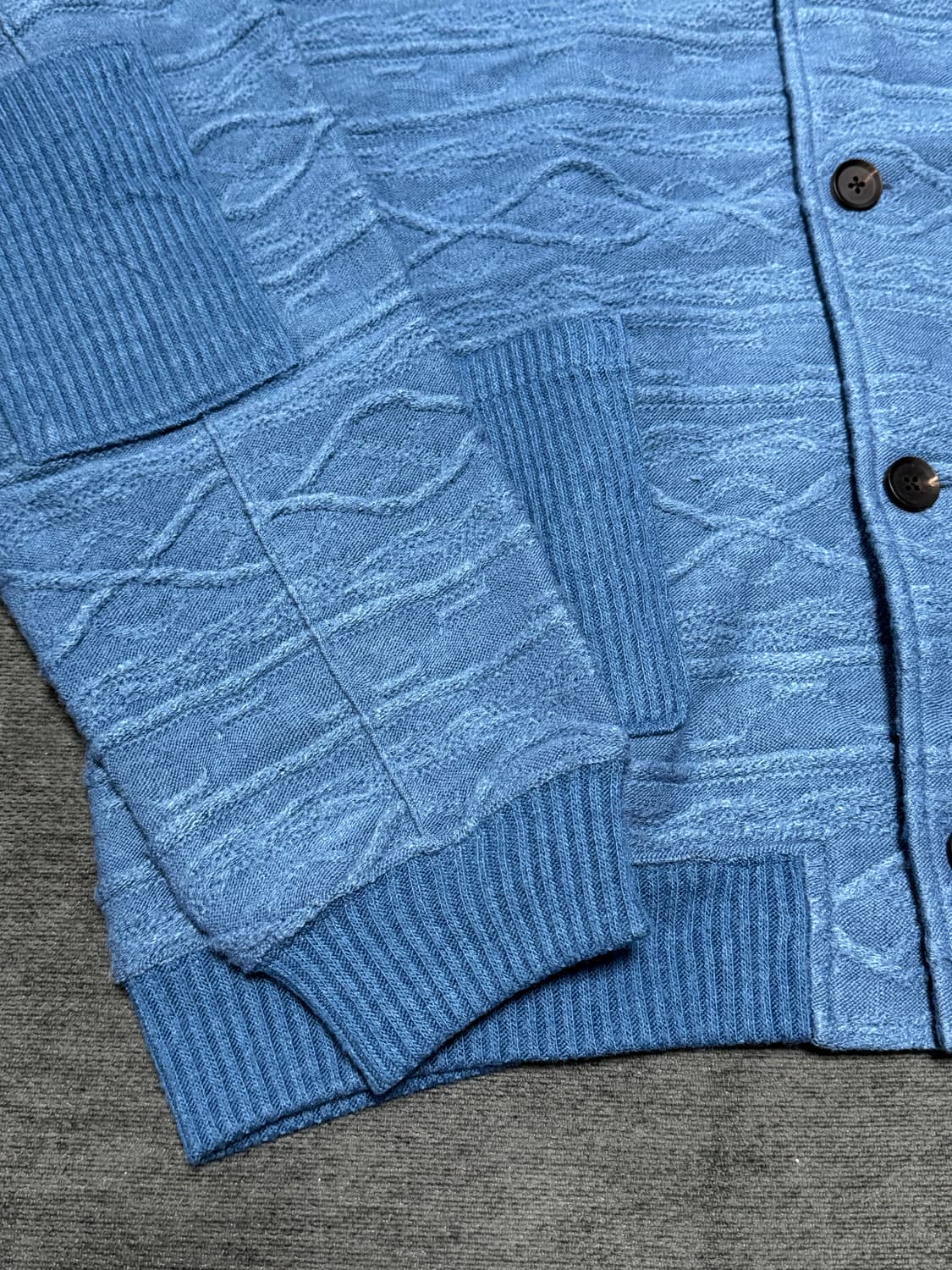 Fine Wool Patterned Cardigan 상품이미지3