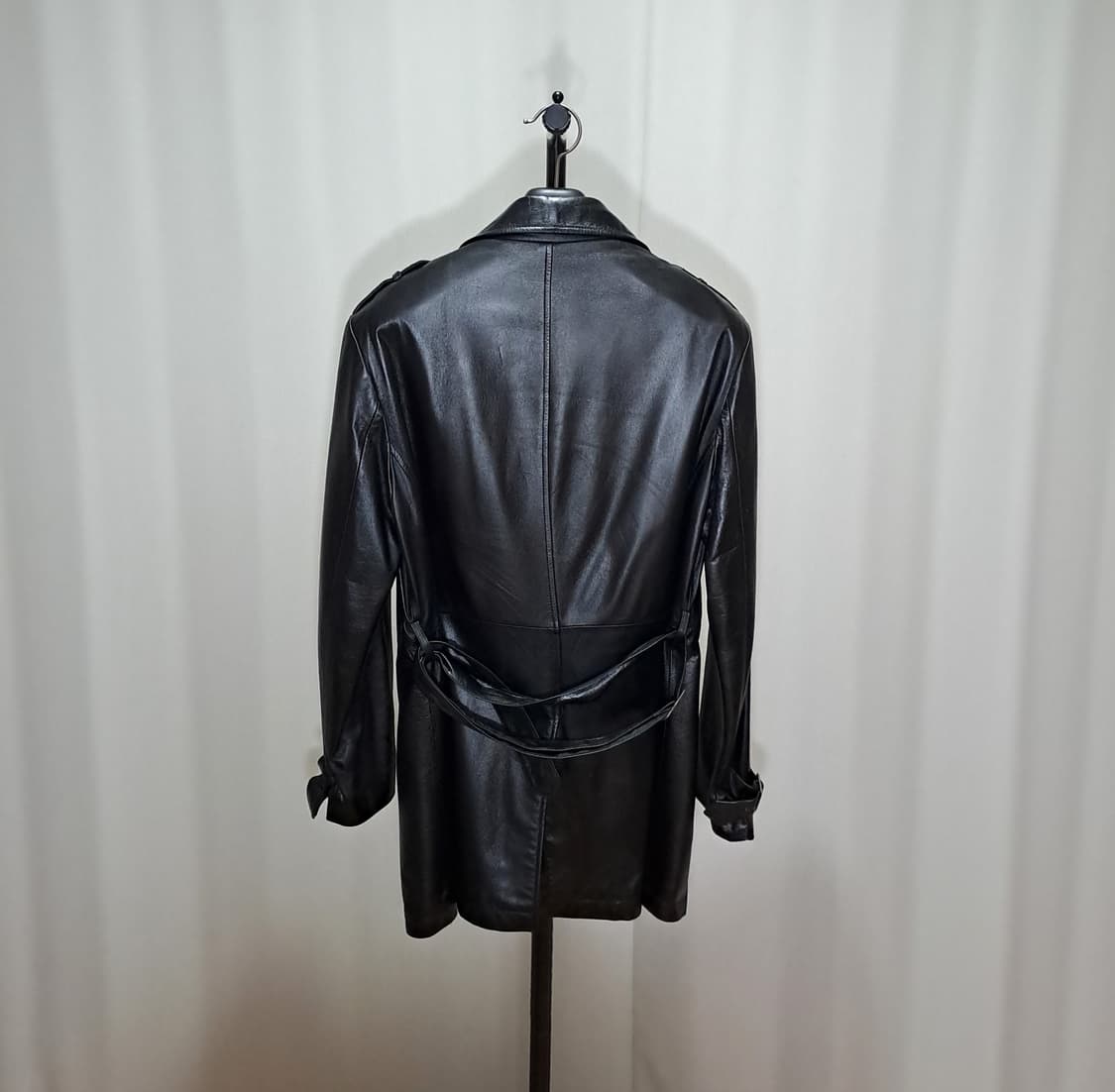 (택포) PERI GORD 소가죽 견장 더블코트 100 B596 상품이미지4