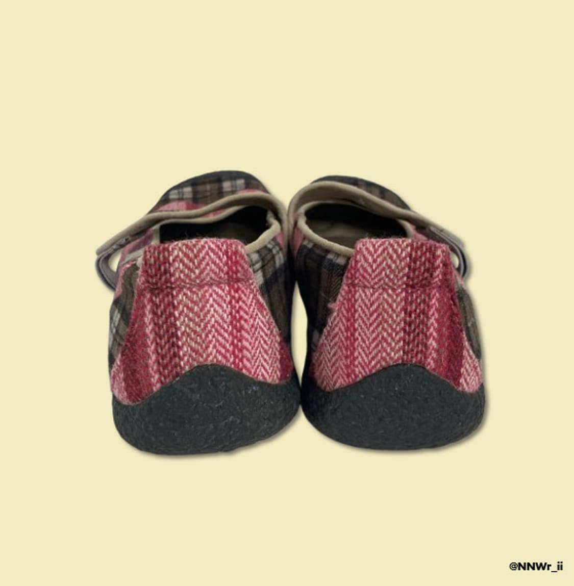 KEEN MARY JANE PINK CHECK 상품이미지4