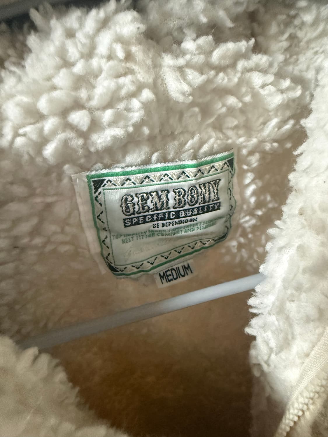 빈티지 양털 집업 상품이미지3