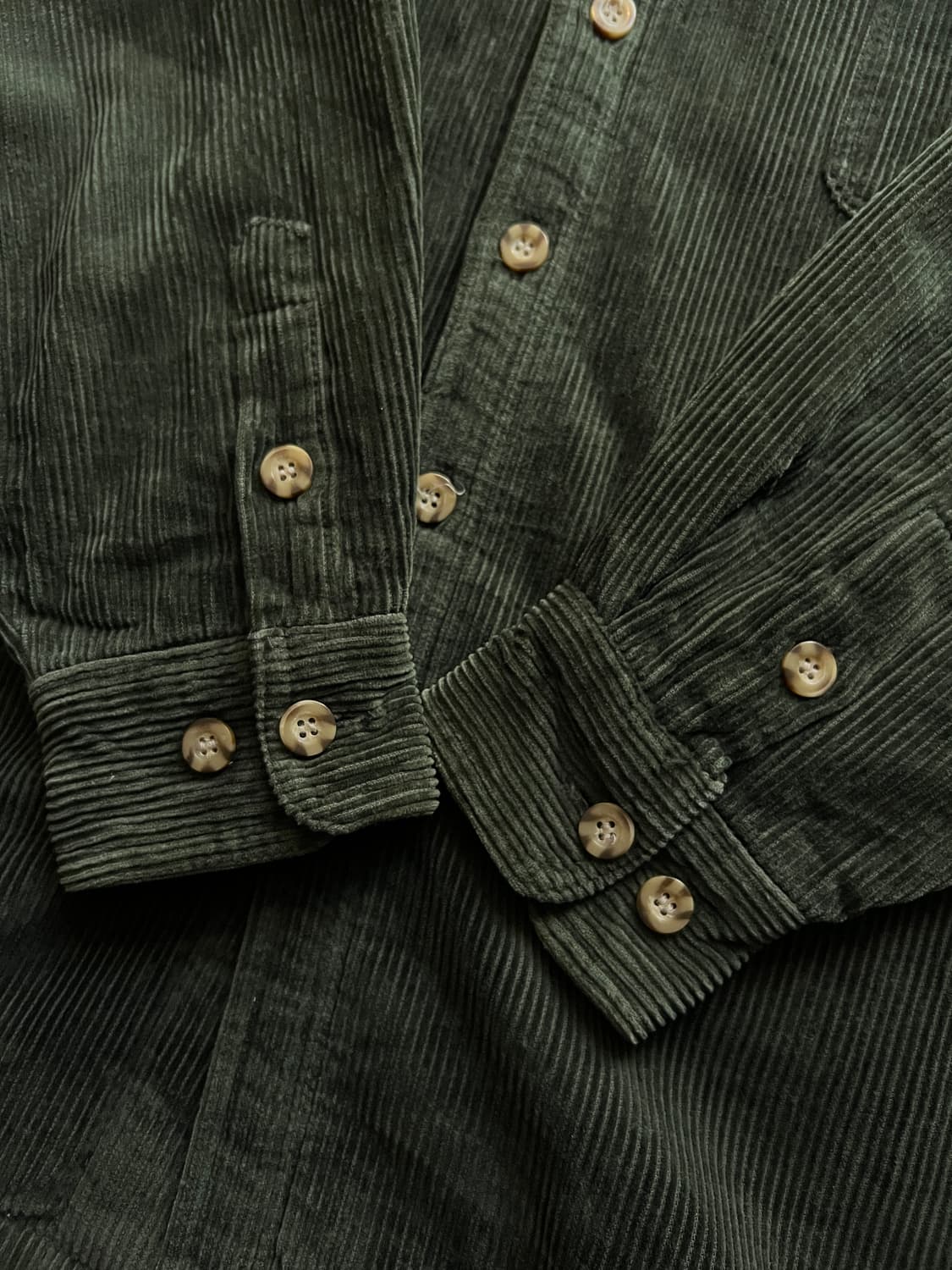 [L]USA 빈티지 쉐르파 라이닝 코듀로이 셔츠 자켓 상품이미지4