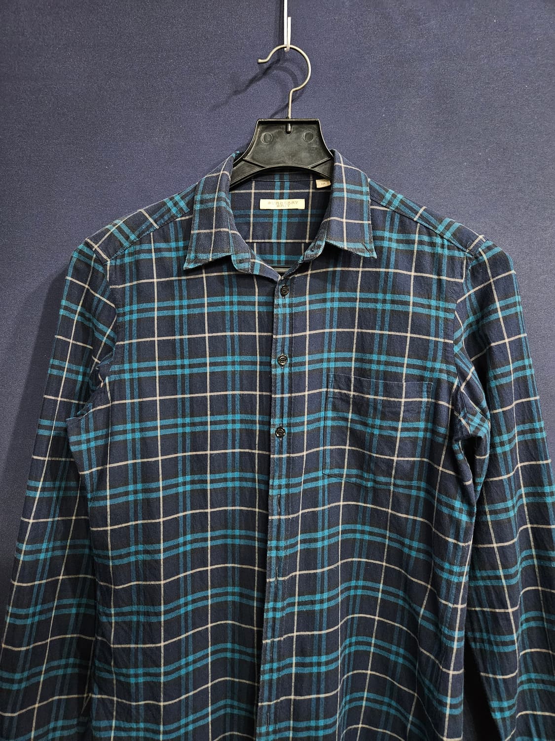 버버리 스트라이프 체크 남성 95 긴팔셔츠  상품이미지7