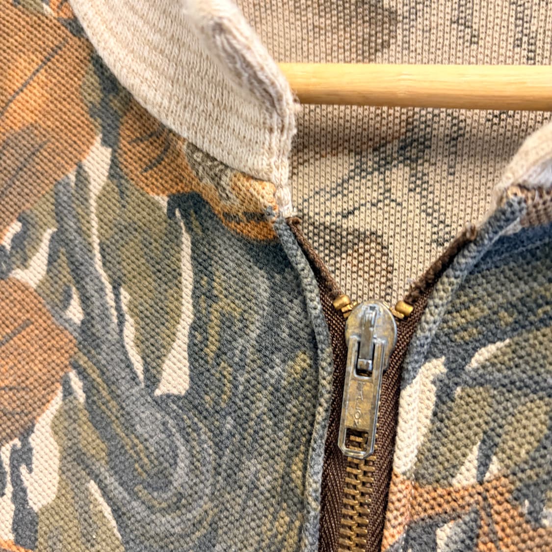 60s 탈론지퍼 리얼트리 집업자켓 상품이미지3