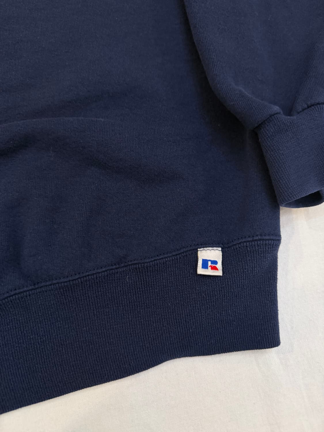 90s 러셀 에슬레틱 컬리지 스웻셔츠 맨투맨 네이비 상품이미지2