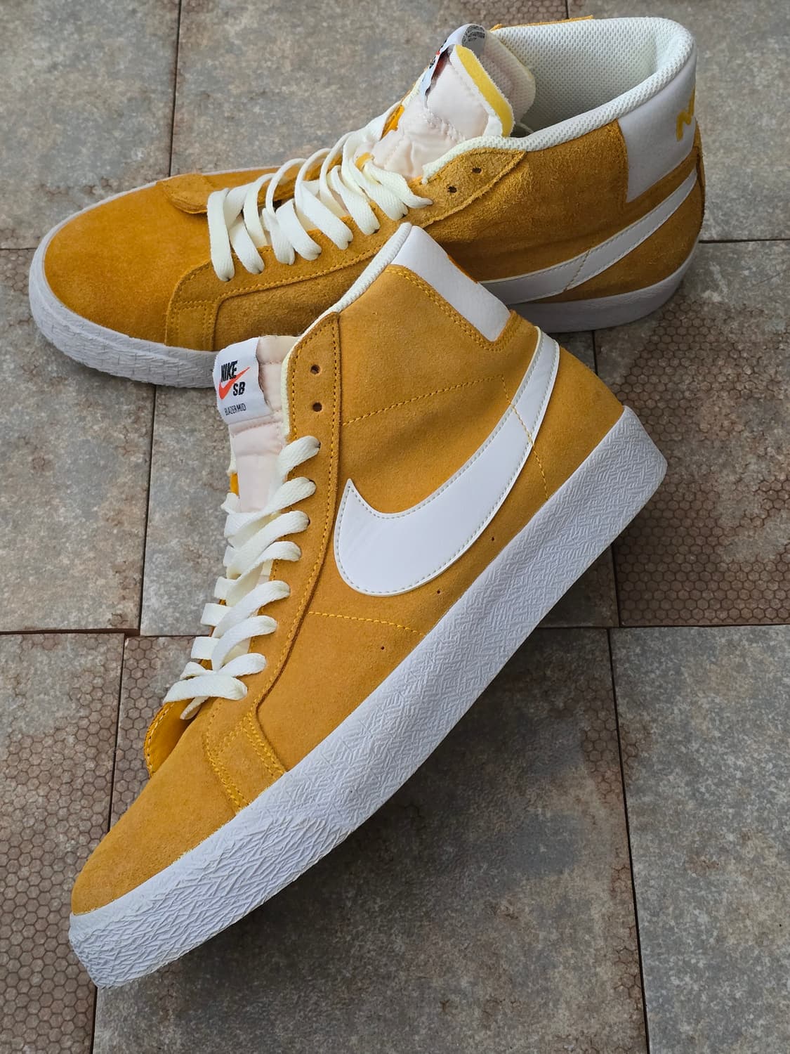 (285)나이키 sb 블레이저 미드 유니버시티 골드 상품이미지3