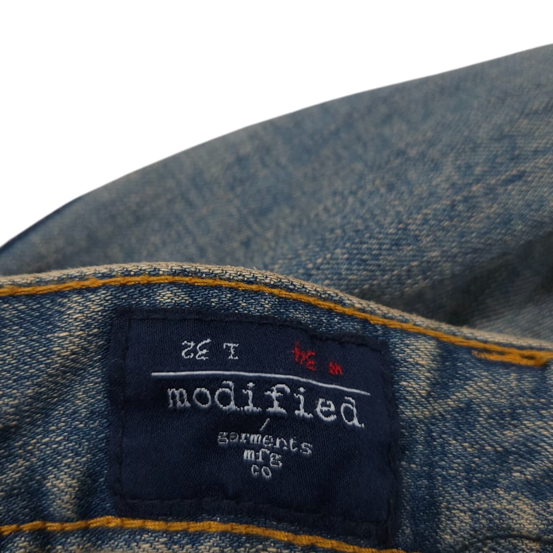 MODIFIED 모디파이드 스트레이트 청바지 33~34 상품이미지10