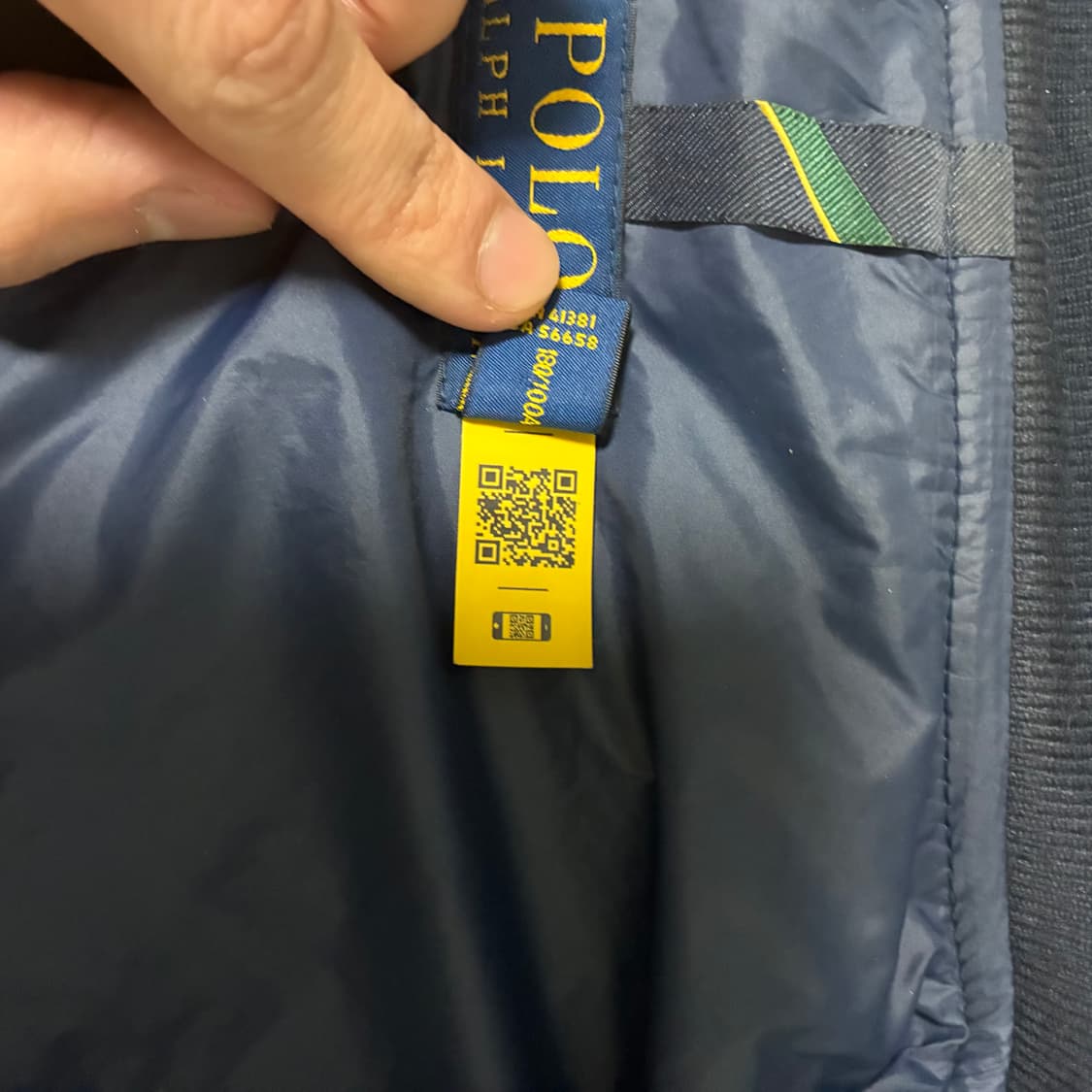 (정품 QR) 폴로 랄프로렌 네이비 블루종 자켓 상품이미지4