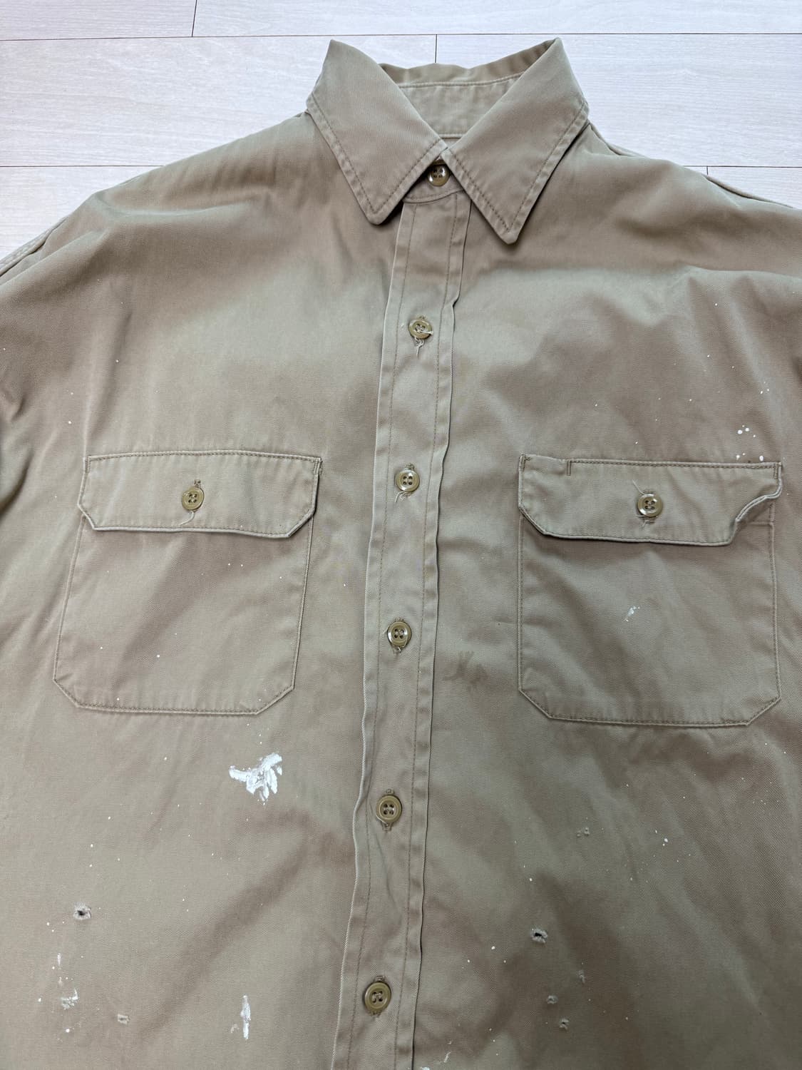 워크셔츠 치노 면 일본 브랜드 빈티지 상품이미지2