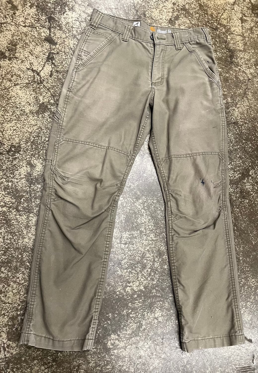 칼하트 카펜터 싱글니 팬츠 상품이미지2