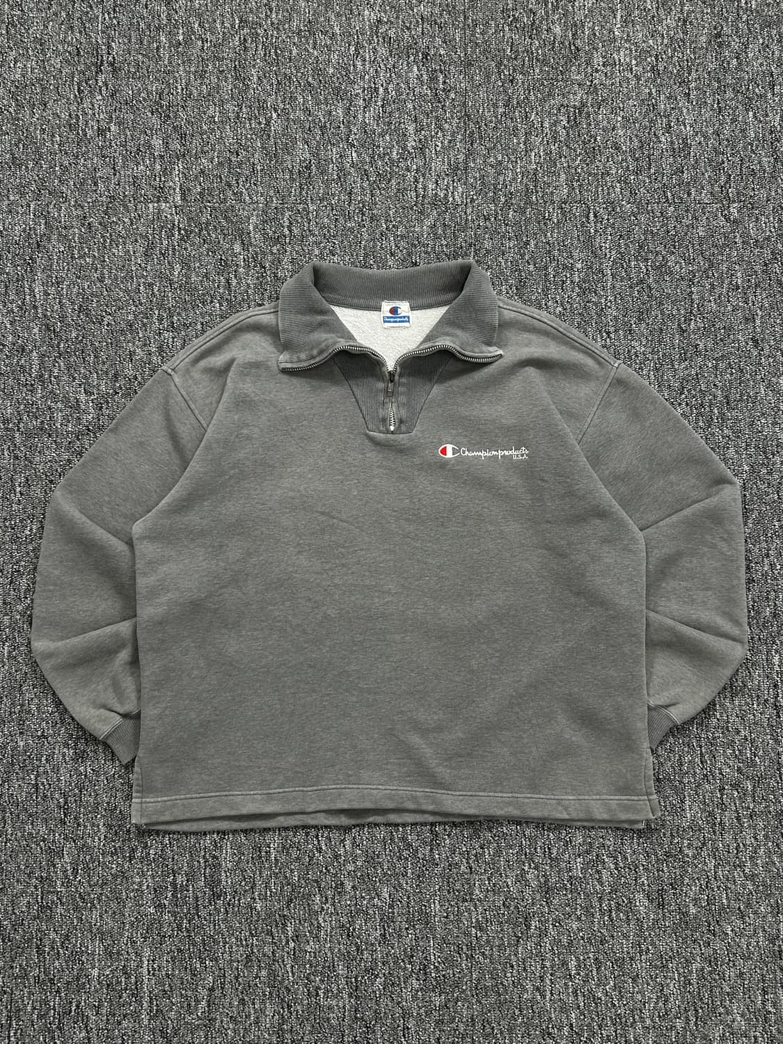 챔피온 00‘s 스웨트 크롭 카라티 L  상품이미지3