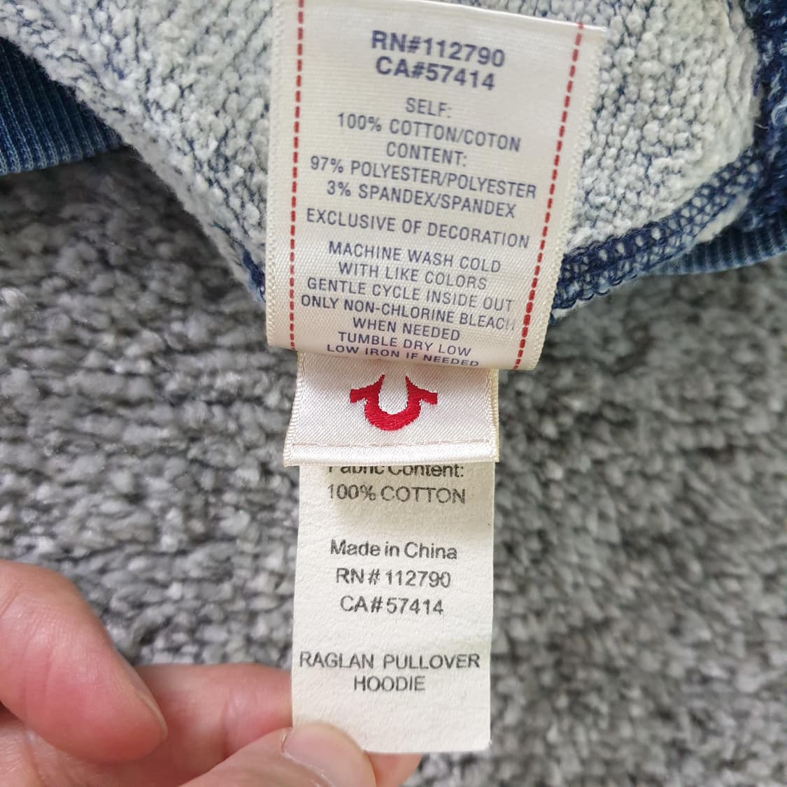 TRUE RELIGION 긴팔 후드티 상품이미지7