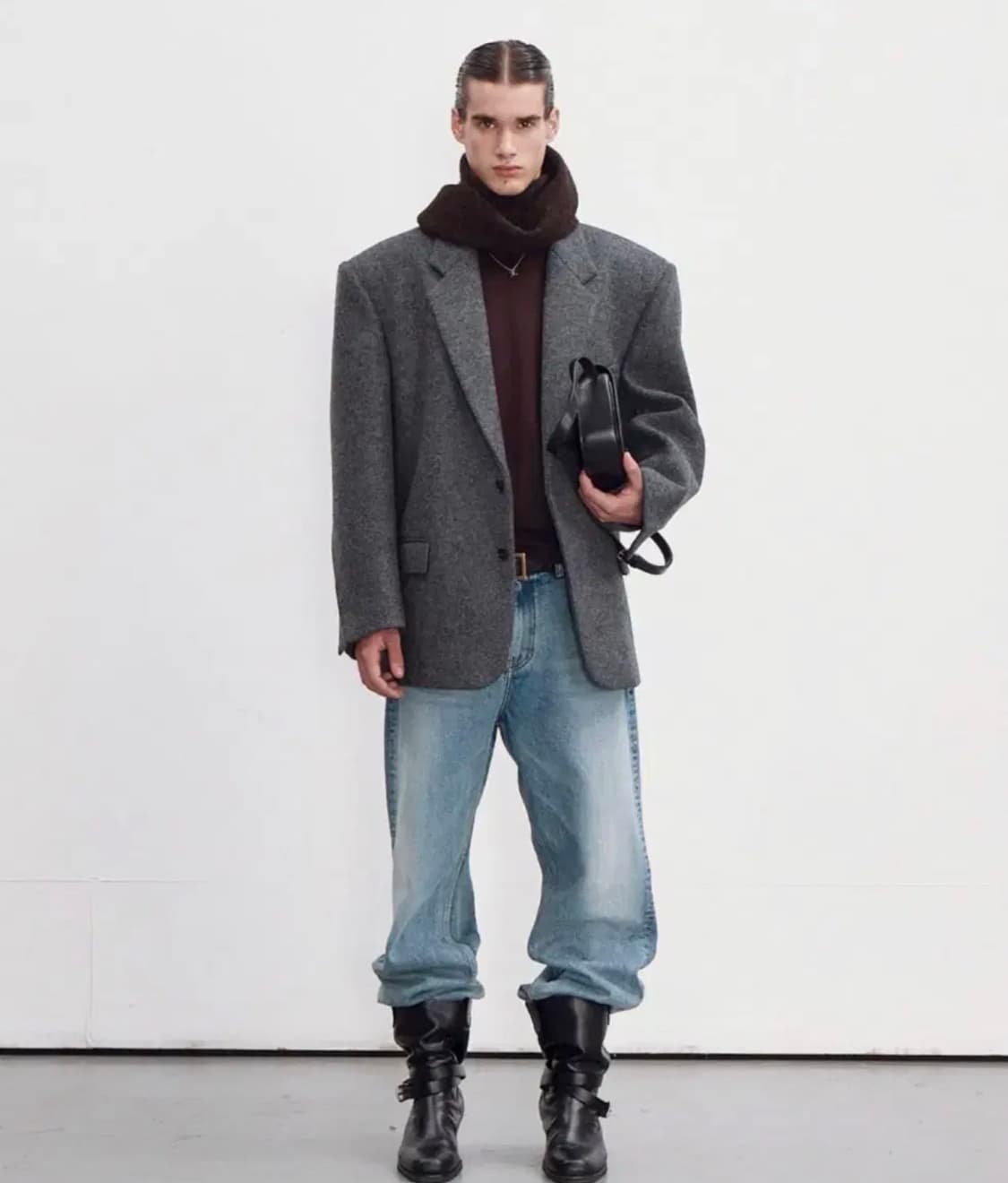 렉토 23fw 버진 울 블레이저 s 상품이미지1