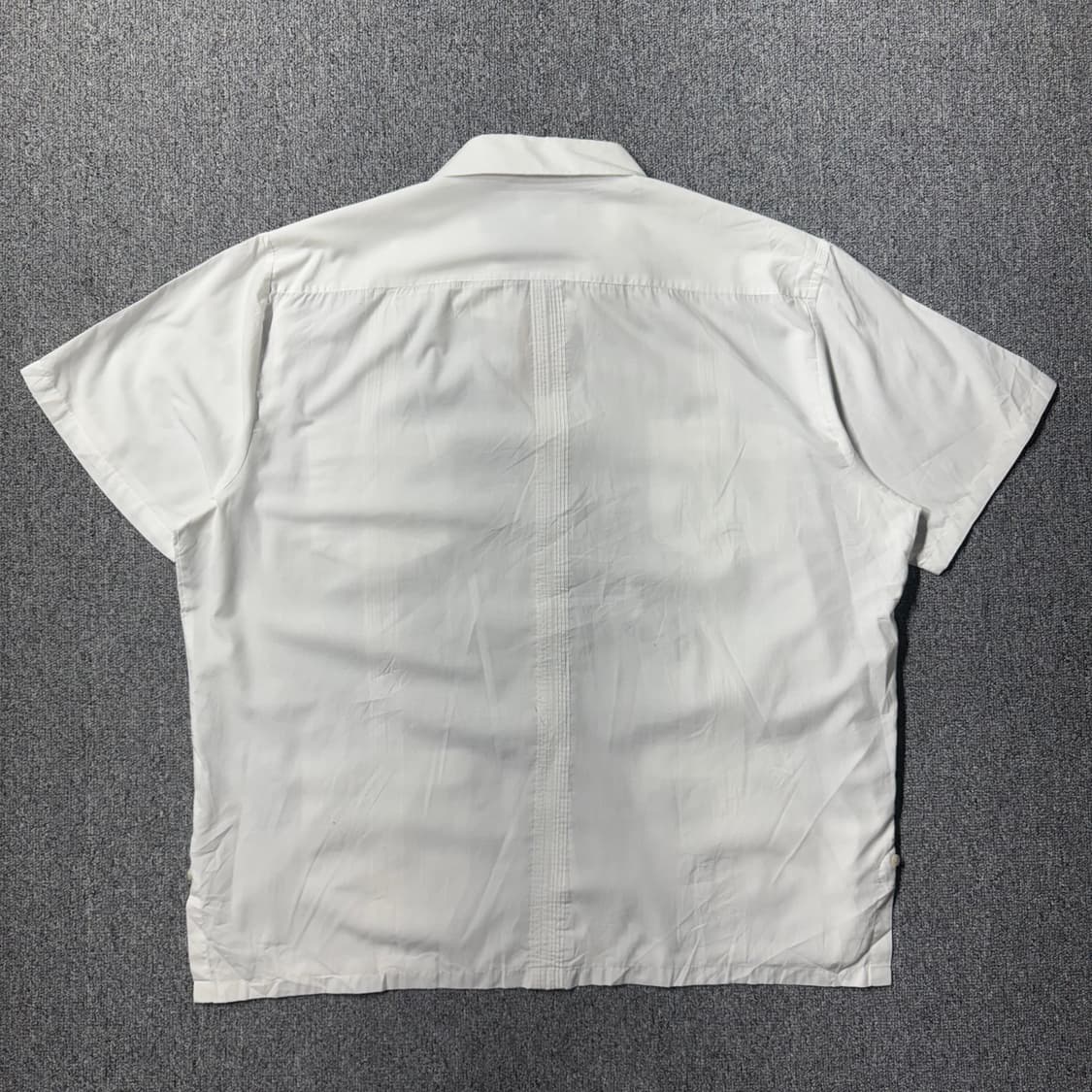 빈티지 쿠바 셔츠 화이트 ( XL/OLD-7517 ) 상품이미지6