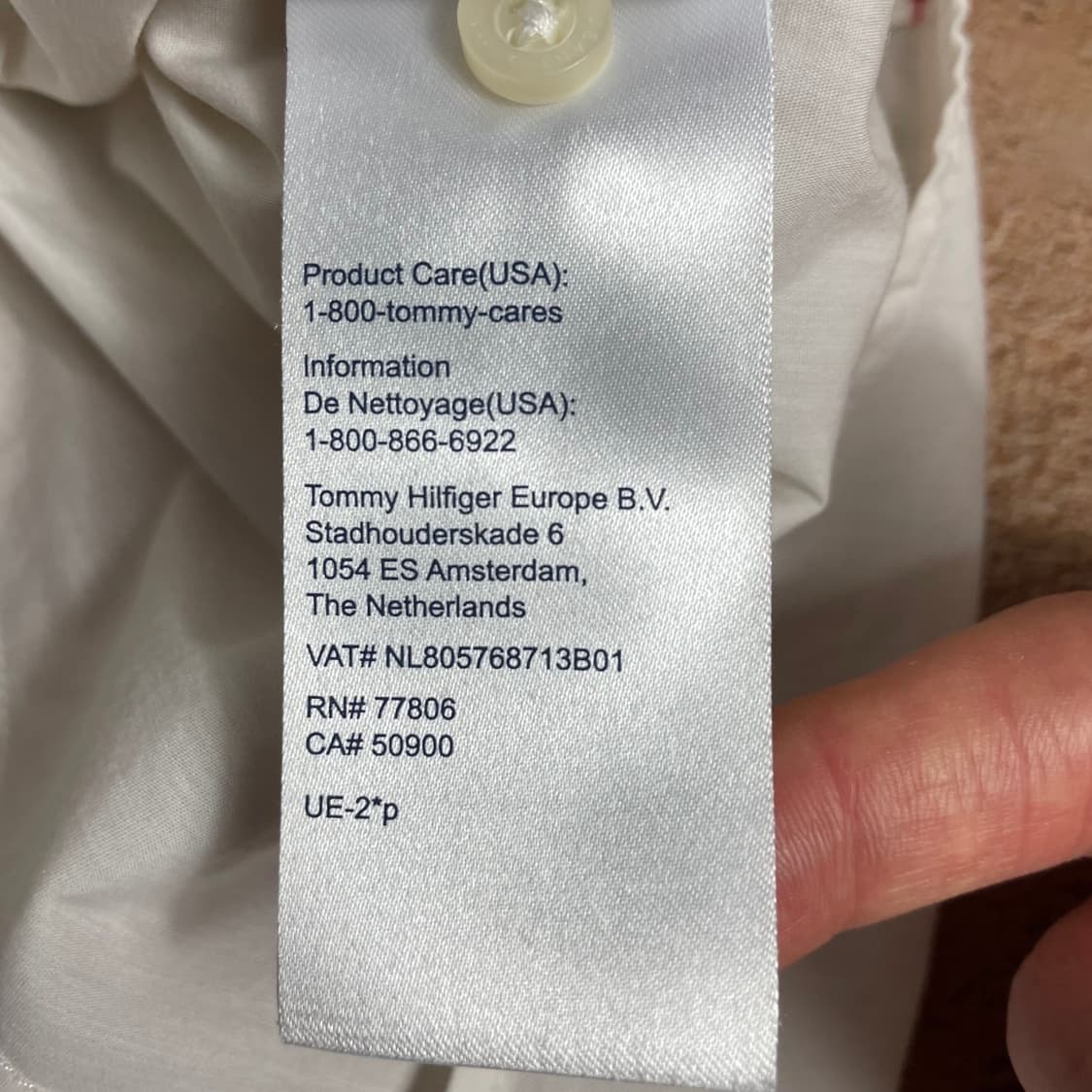 [M] 타미힐피거 화이트셔츠 (새상품급) 상품이미지9