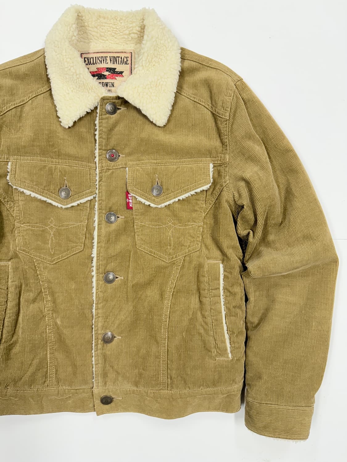 에드윈 셰르파 코듀로이 자켓 상품이미지2