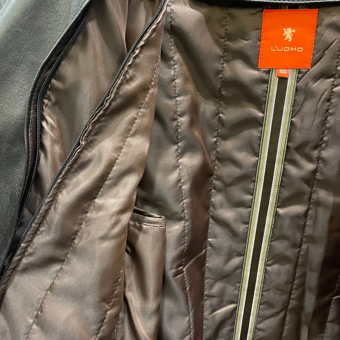 L'UOMO (양가죽)leather jacket 상품이미지8