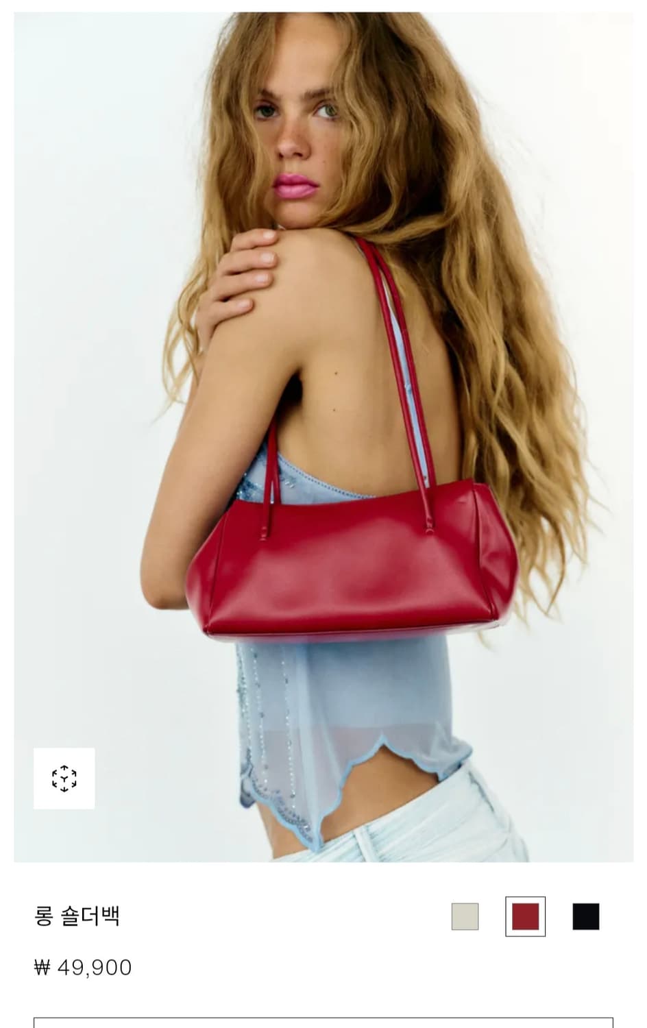 자라 롱숄더백 상품이미지2