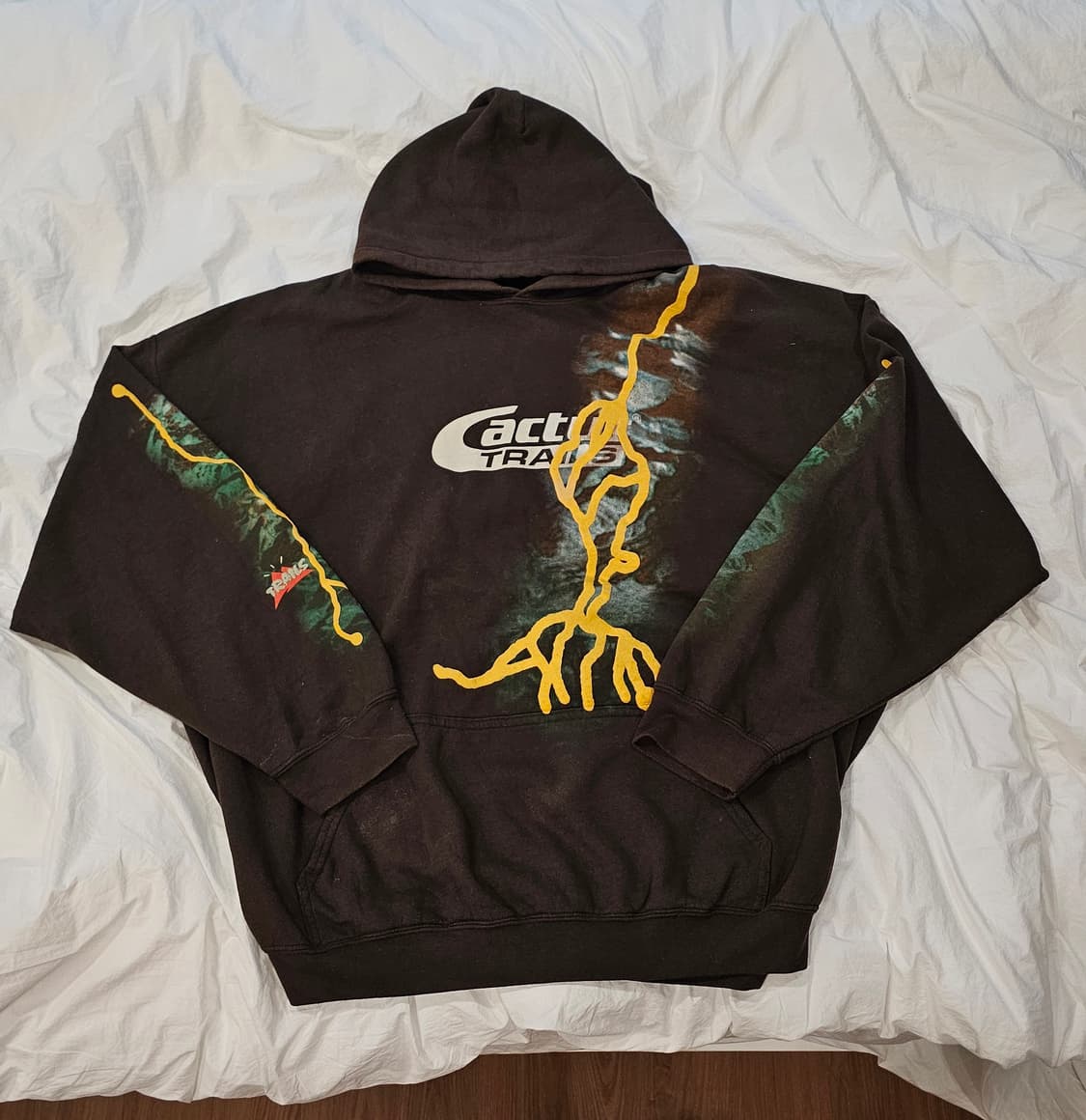 트래비스 스캇 캑터스 잭 트레일 후디 브라운 상품이미지1