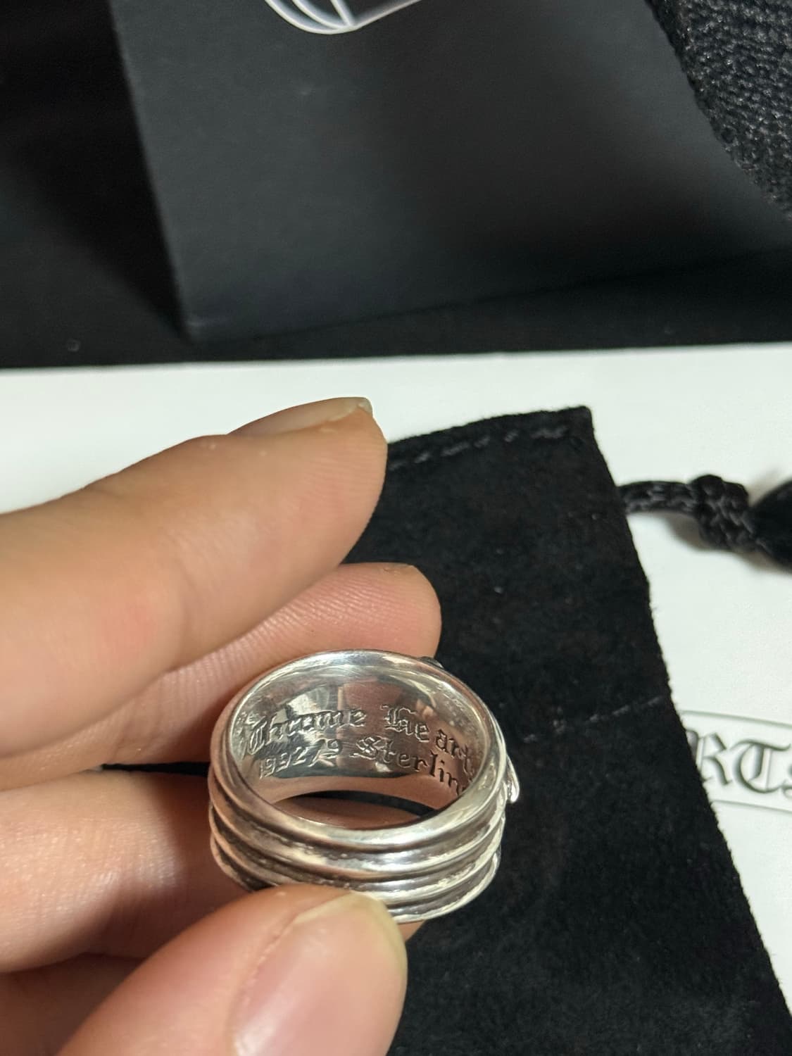 크롬하츠 대거링 us8 풀구성 팝니다 상품이미지3