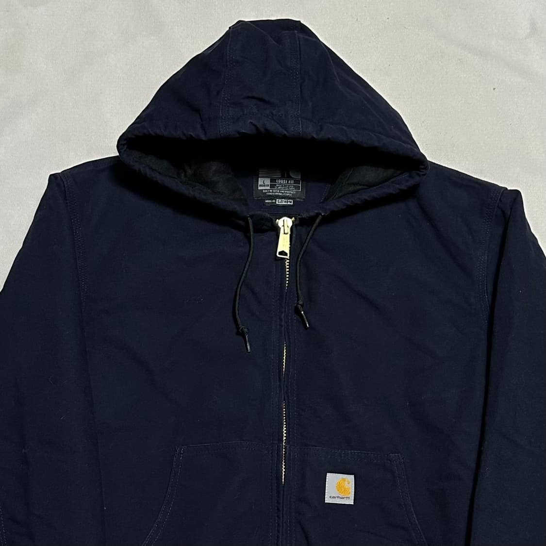 L 칼하트 네이비 액티브 자켓 상품이미지1