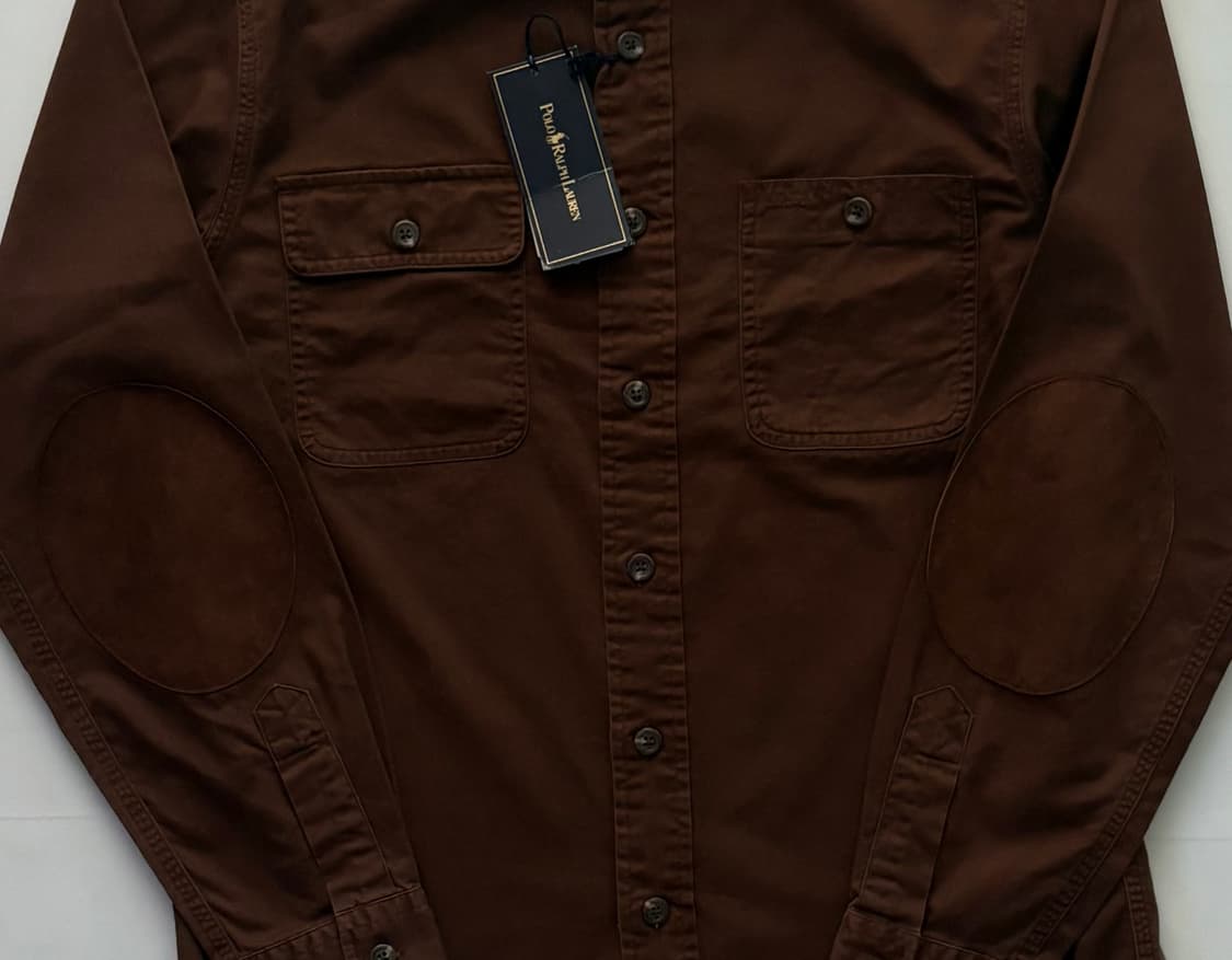 [새상품] Polo 폴로랄프로렌 엘보 패치 웨스턴 셔츠 상품이미지3