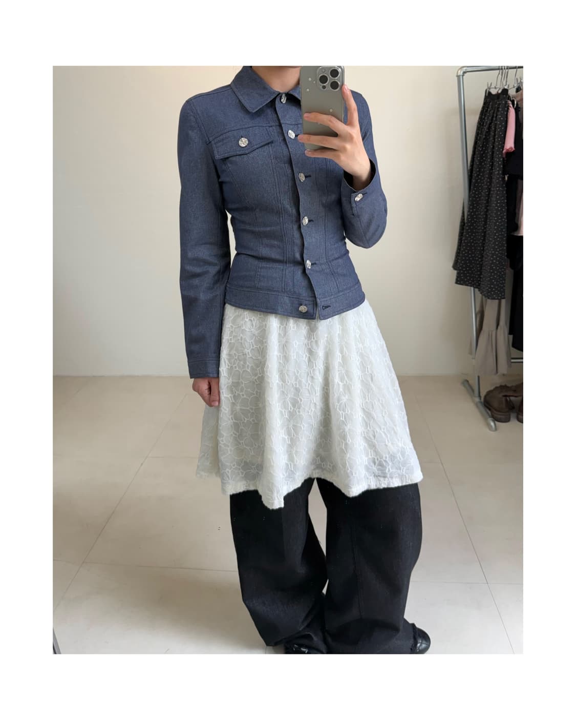 빈티지 펄 자켓 상품이미지4