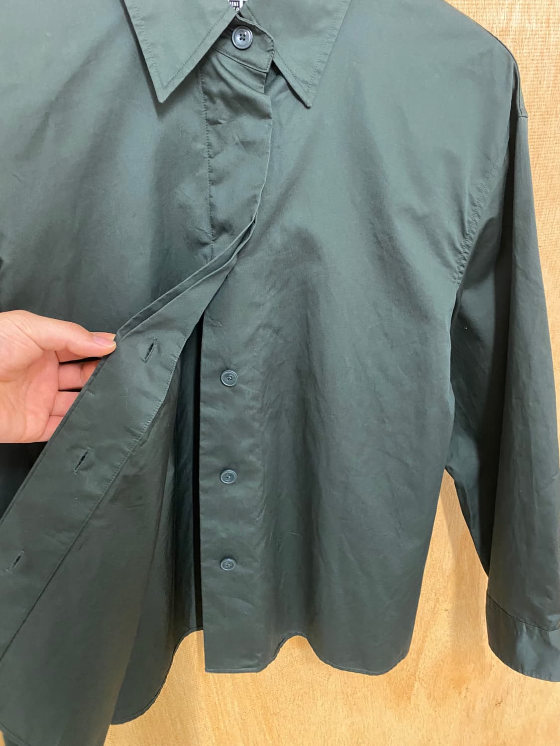 UNIQLO U minimal shirt jacket 상품이미지6