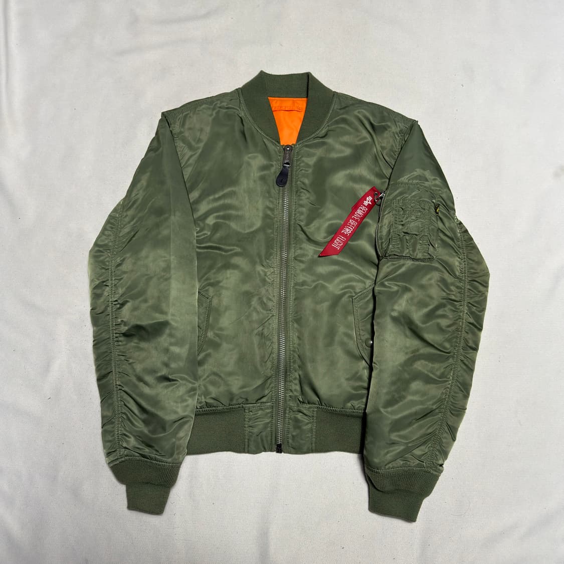 L 알파인더스트리 MA-1 리버시블 항공점퍼 상품이미지2