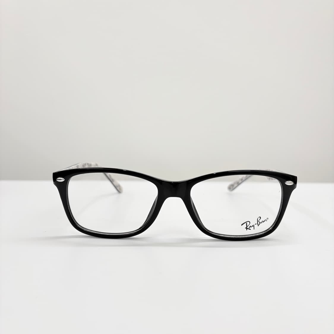 RAYBAN 레이밴 레터링 블랙 뿔테 상품이미지3