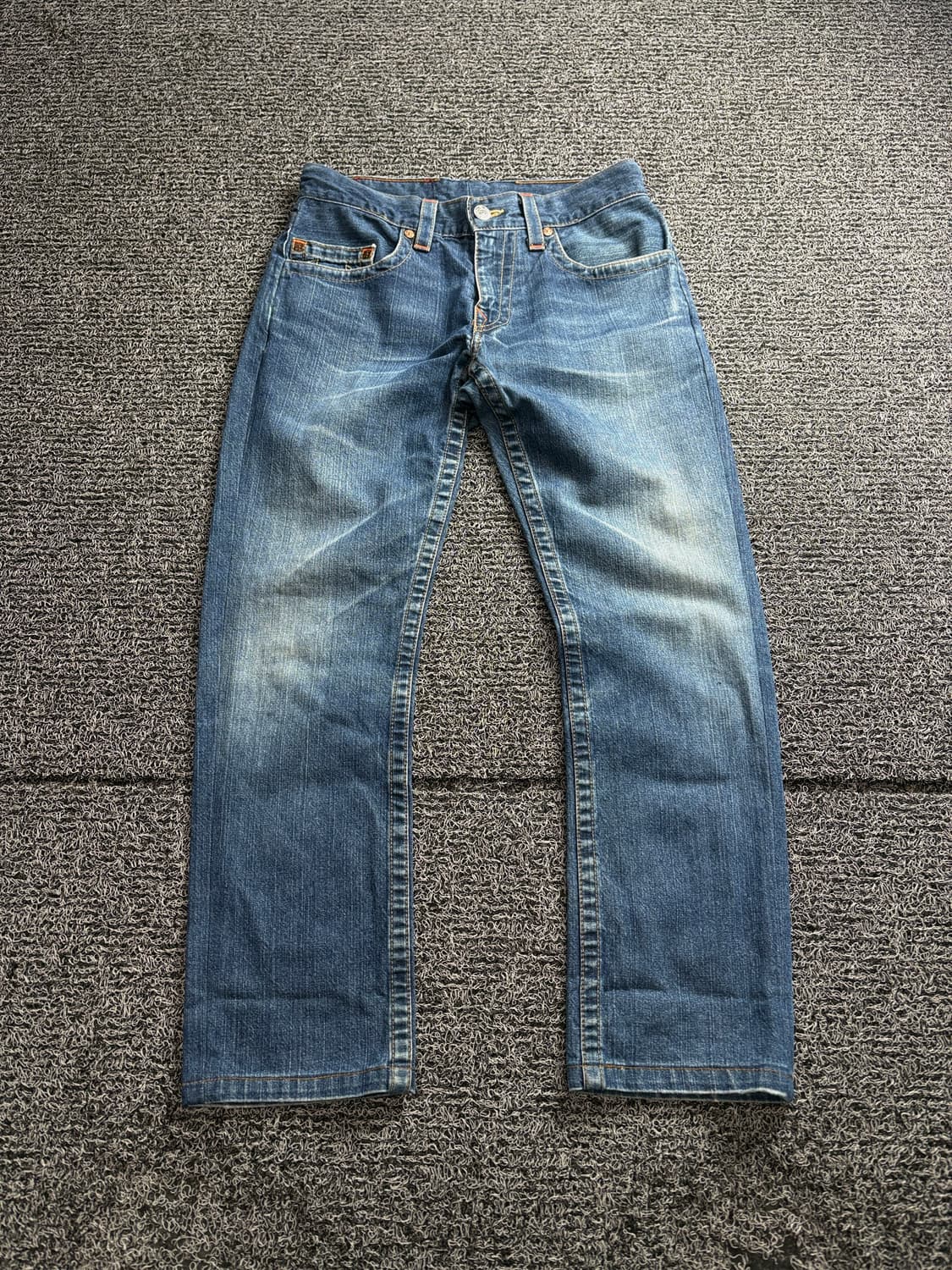 00s 트루릴리젼 바비 세미 부츠컷 데님 팬츠 2959 상품이미지2