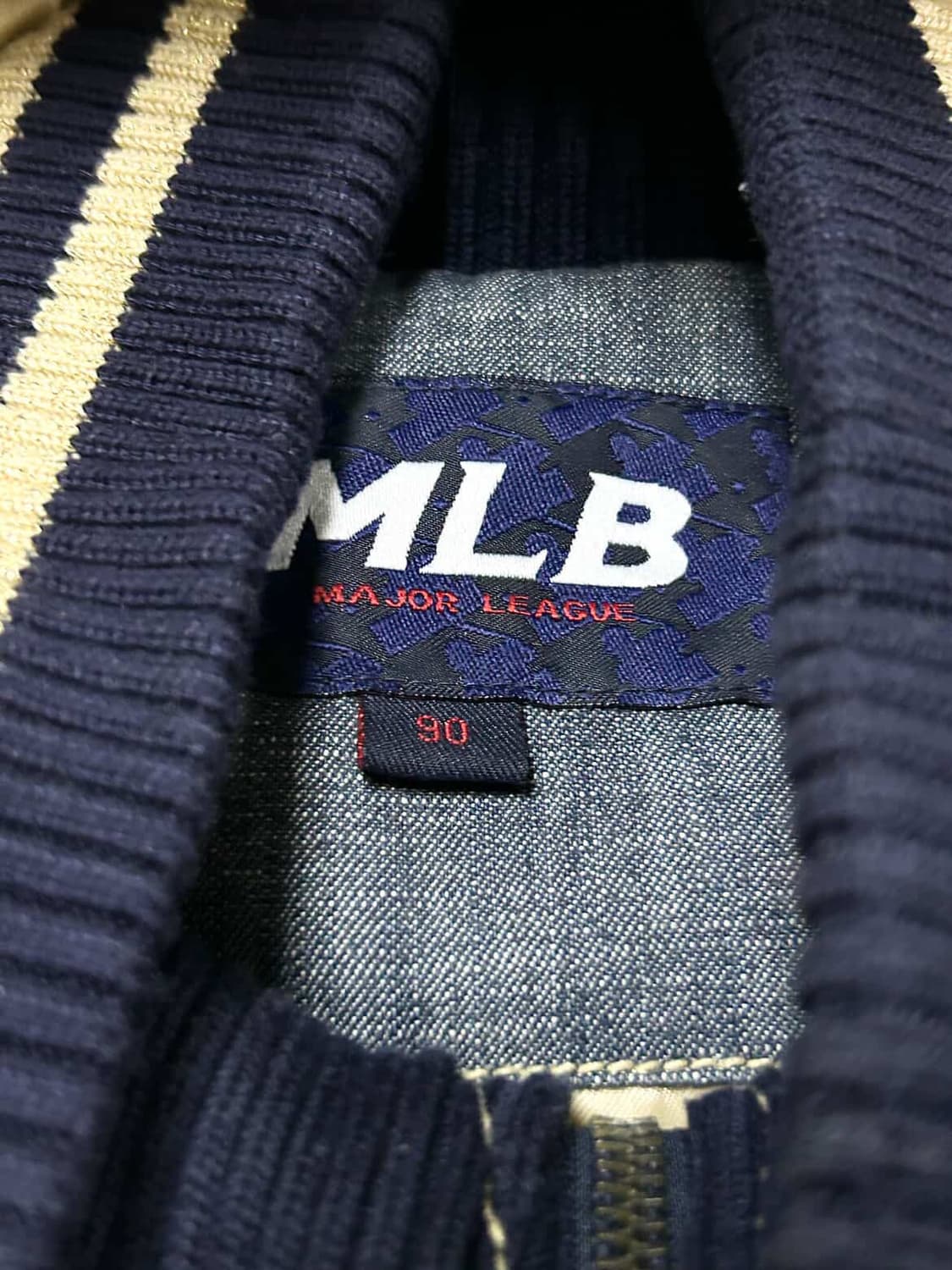 MLB 90's 화이트삭스 울프죠 데님 점퍼 상품이미지8