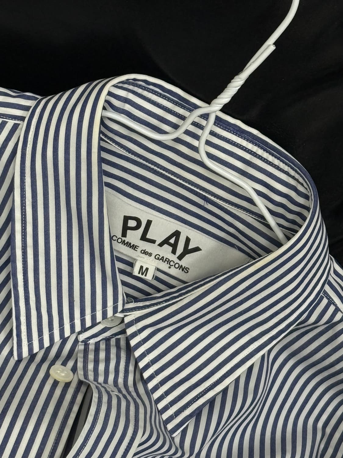 꼼데가르송 스트라이프셔츠 남자 M사이즈 상품이미지3