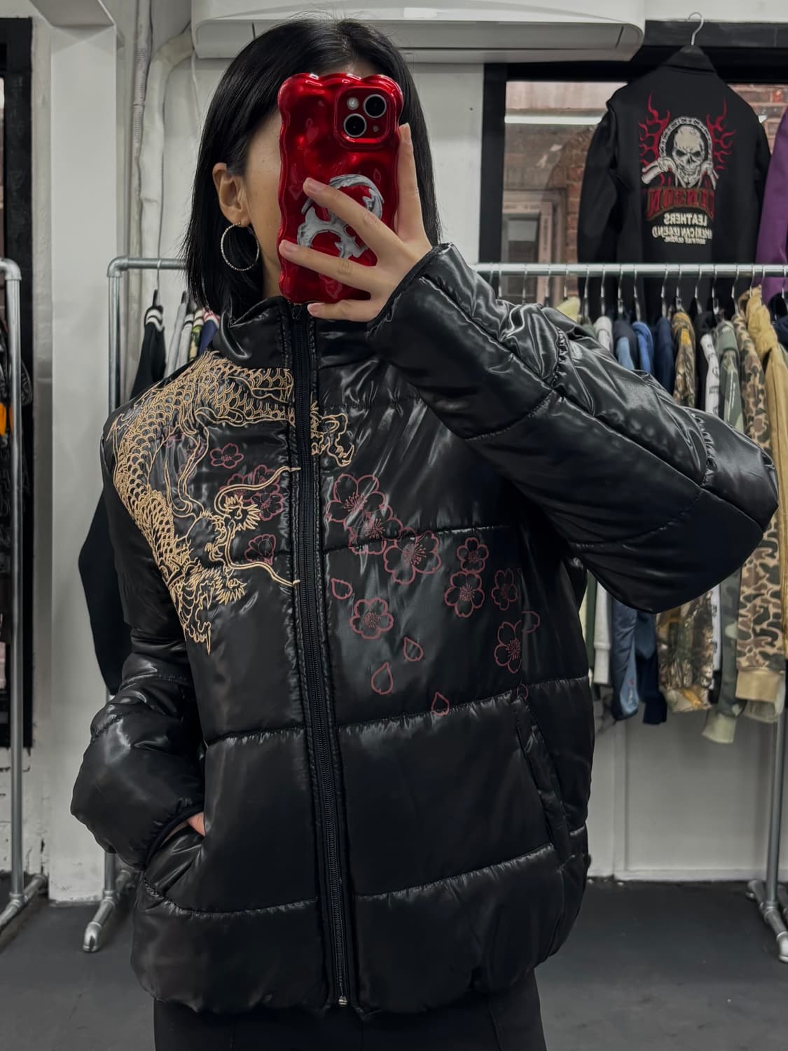 Satori 사토리 오리엔탈 드래곤 패딩 상품이미지3