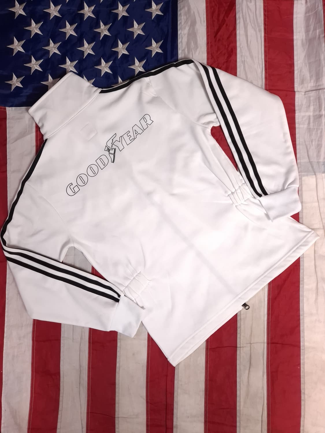 새제품 오리지날 아디다스 산레모 굿이어 화이트 져지 상품이미지9