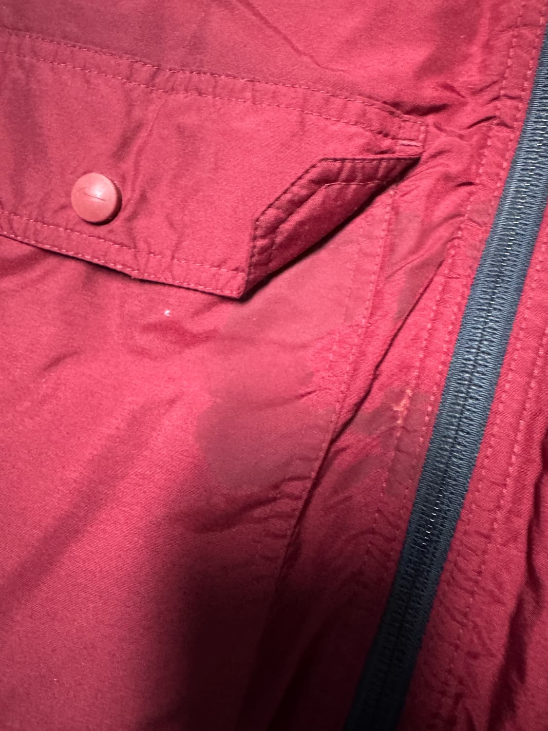 나이키 리버시블 올드스쿨 덕 다운 패딩 조끼 네이비 상품이미지9